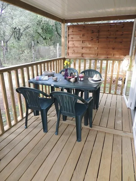 Mobil-Home Confort + Evasion 30M² (2 Chambres) - Terrasse Couverte Comprise + Tv + Climatisation