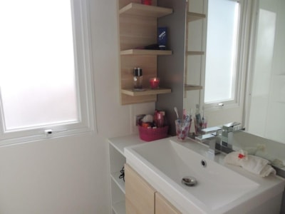 Mobile Home Confort + EVASION 30m² (2 bedrooms) - Covered terrace + TV + Clim — 6