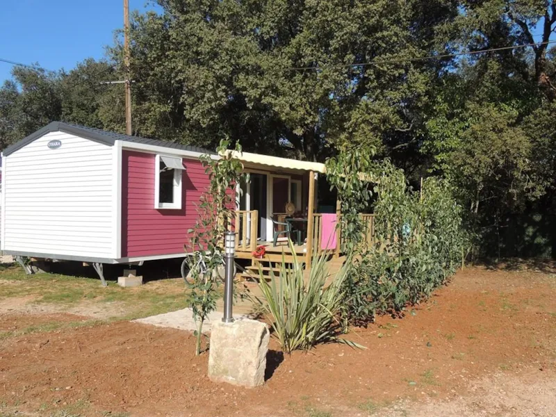 Mobil-Home Confort + Life Pmr 32M²+Tv Incluse (2 Chambres) - Terrasse Couverte  - Clim