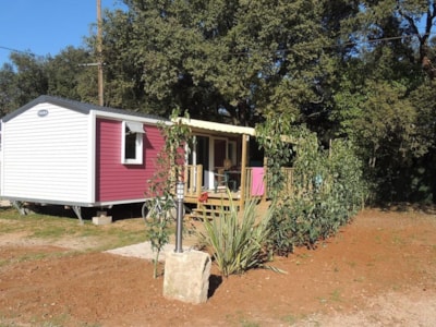 Mobile Home Confort + LIFE Wheelchair access 32m² + TV  (2 bedrooms) - Covered terrace — 2