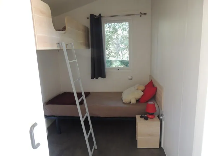 Mobil-Home Confort + Life Pmr 32M²+Tv Incluse (2 Chambres) - Terrasse Couverte  - Clim