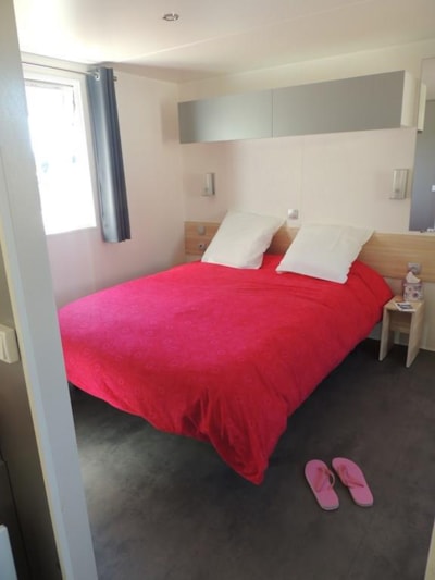 Mobile Home Confort + LIFE Wheelchair access 32m² + TV  (2 bedrooms) - Covered terrace — 5