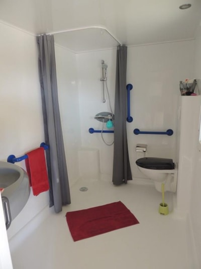 Mobile Home Confort + LIFE Wheelchair access 32m² + TV  (2 bedrooms) - Covered terrace — 7