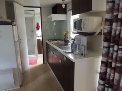 Mobil-home Confort +  FAMILY  27m² (2 Bedrooms - Covered terrace ) + TV — 3