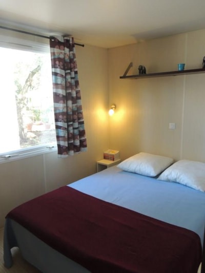 Mobil-home Confort +  FAMILY  27m² (2 Bedrooms - Covered terrace ) + TV — 4