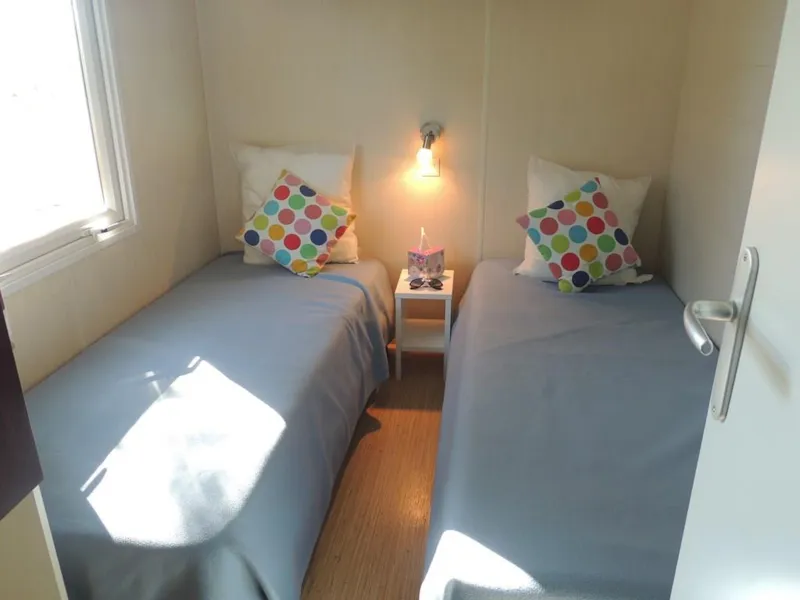 Mobil-Home Confort + Family  27M² (2 Chambres) - Terrasse Couverte Tv Incluse -  Clim