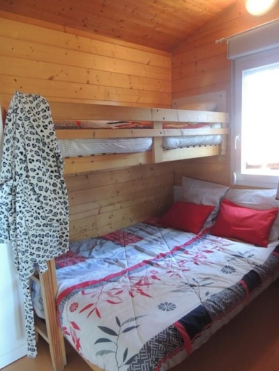 Chalet ECO 27m² (2 Bedrooms - Covered terrace ) + TV — 2