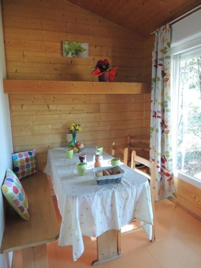 Chalet ECO 27m² (2 Bedrooms - Covered terrace ) + TV — 5