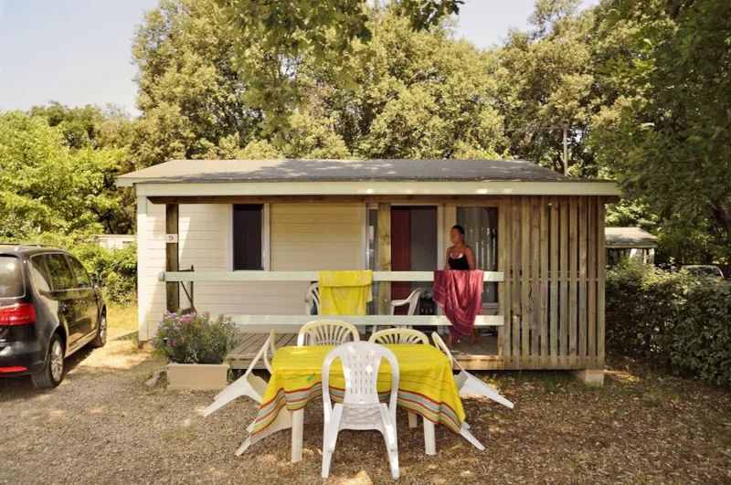 Chalet Eco 27M² (2 Chambres) - Terrasse Couverte  - Tv Incluse Arv/Départ Samedi