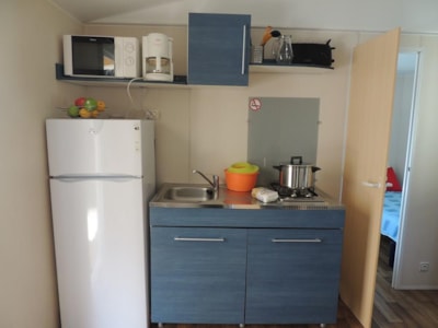 Mobil-home Confort HOLIDAY 25m² (2 Bedrooms) - Covered terrace  + TV — 7