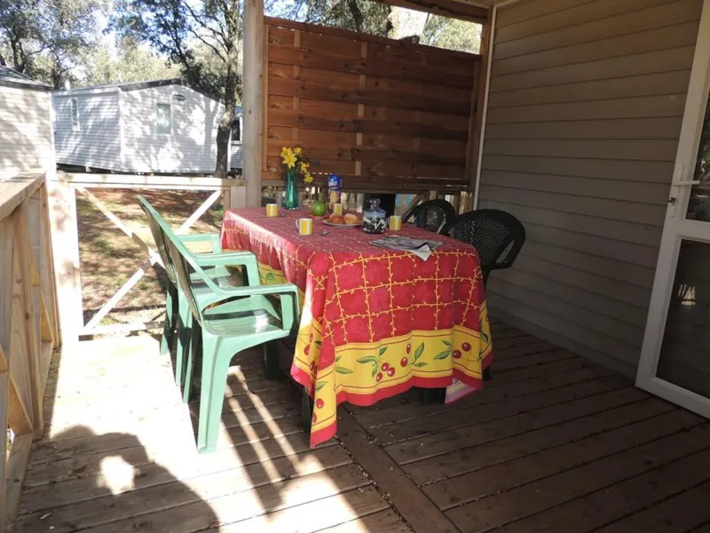 Mobil-Home Confort + Sunny 27M² (2 Chambres + Terrasse Couverte Comprise - Tv ) Arv/Départ Samedi