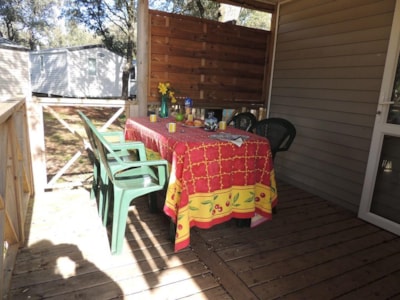 Mobil-home Confort + SUNNY 27m² (2 Bedrooms - Covered terrace) + TV — 6