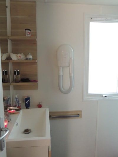 Mobil-home Confort TWIN 19m² (1 Bedroom - Terrace 12m²) + TV + CLIM — 4