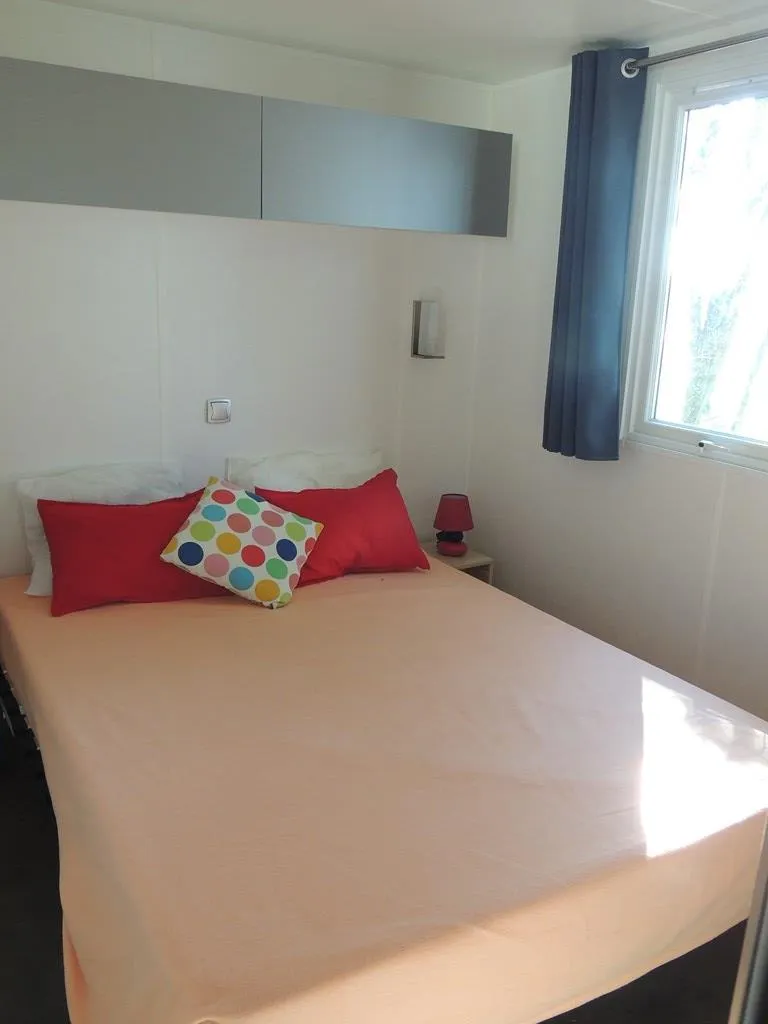 Mobil-Home Confort Twin 19M² (1 Chambre) Avec Terrasse 12M²- Tv Incluse + Climatisation