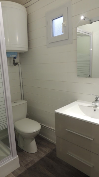 Chalet CONFORT + 27m²(2 bedrooms) air-conditioning / Dishwasher / Television  - sheltered terrace — 6