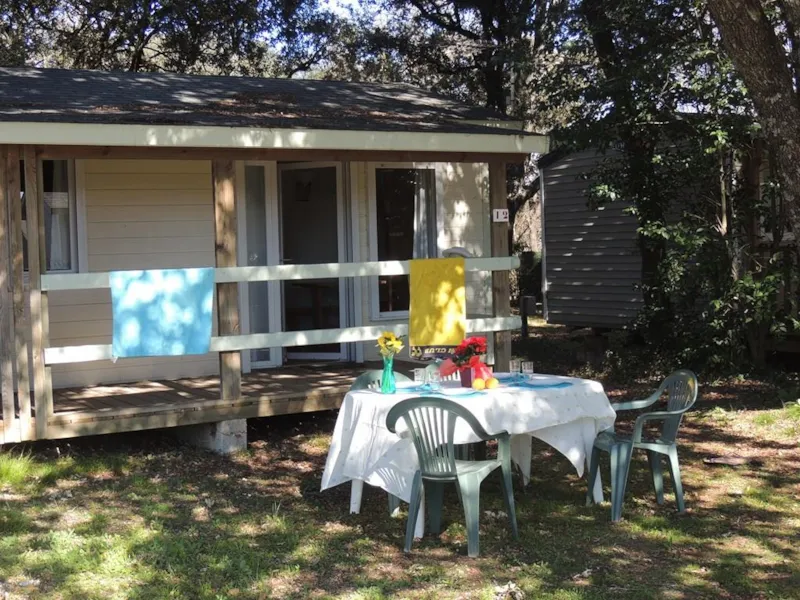 Chalet Eco 27M² (2 Chambres) - Terrasse Couverte - Tv Incluse Arv/Départ Dimanche