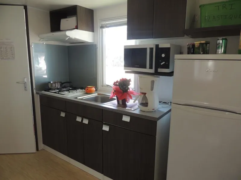 Mobil-Home Confort + Sunny 27M² (2 Chambres+ Terrasse Couverte Comprise - Tv Arv/Départ Dimanche