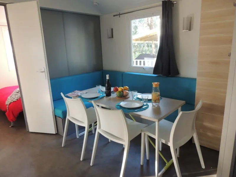 Mobil-Home Confort Tribu 32M² Climatise (3 Chambres) - Terrasse Couverte  Tv Incluse Arv/Départ Dimanche
