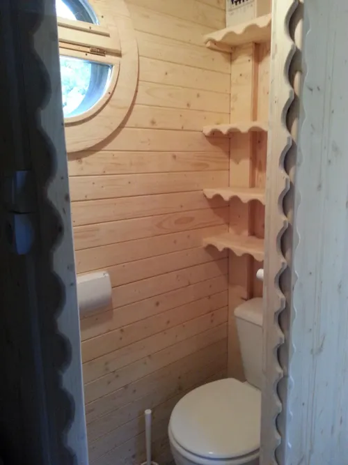 Huuraccommodatie(s) - Pipowagen (Met Sanitair) - image n°6 - Camping Ibie