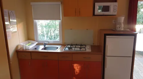 Accommodation - Mobile Home (With Sanitary Facilities) Air-Conditioned - image n°5 - Camping Ibie