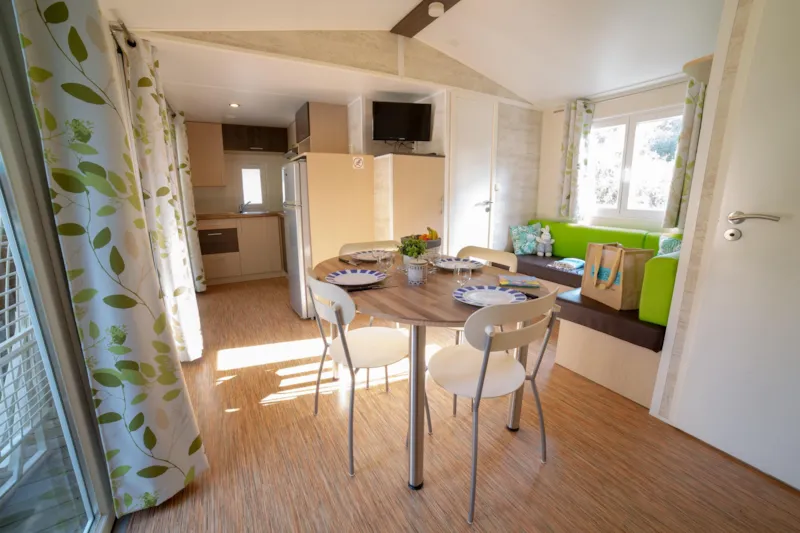 Paillotte Saona Premium Climatisée 28M² - 2 Chambres - Terrasse 15M²