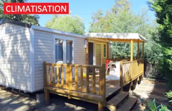 Mietunterkunft - Cottage Riviera 24M² / 2 Schlazimmer - Terrasse 15M² - Camping de la Treille