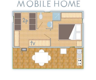 Mobilhome 2+2 — 4