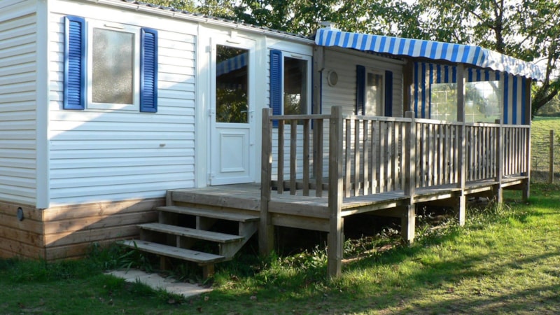Mobilhome Titania 2 chambres avec terrasse couverte -