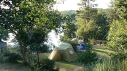 Kampeerplaats(en) - Pitch Lake View 2 Pers - Camping Lac du Jaunay