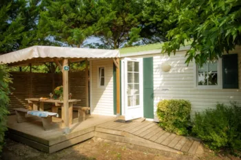 Mietunterkunft - Mobilheim Sun Top Presta- 27 M² - 2 Schlafzimmer - Clico Chic - Camp du Soleil