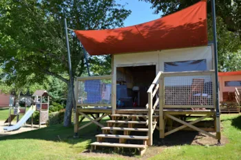 Mietunterkunft - Vermietung Zelt Auf Pfählen - Camping Goyetchea