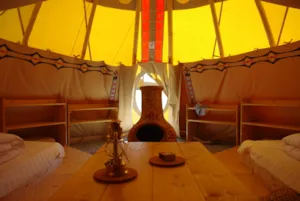 Locatif - Tipi 20m² - Camping Municipal Le Chenantier
