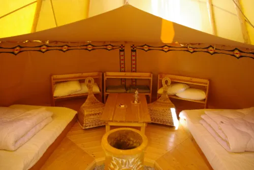 Accommodation - Tipi 27M² - image n°2 - Camping Municipal Le Chenantier