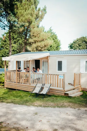 Mietunterkunft - Mobil Home 11 Confort Climatise 4 Ch 1/8 Personnes - Camping les Lacs d'Armagnac
