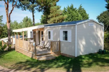 Mietunterkunft - Mobil Home 78 Confort Climatise 4 Ch 1/8 Personnes - Camping les Lacs d'Armagnac