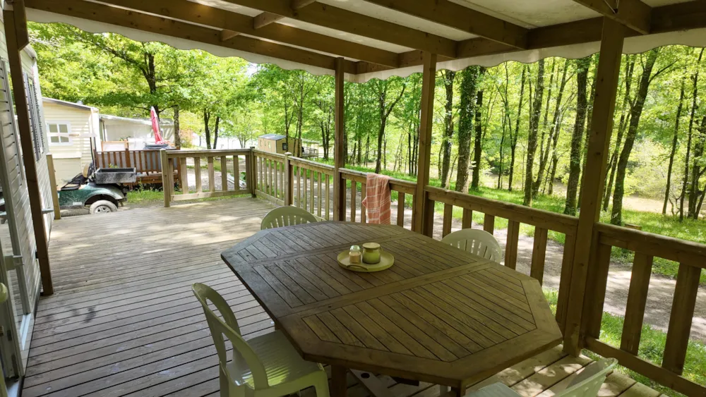 Location - Mobil Home Confort 50 - Camping les Lacs d'Armagnac