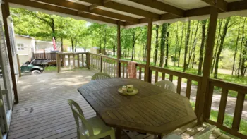 Mietunterkunft - Mobilheim Komfort - Camping les Lacs d'Armagnac