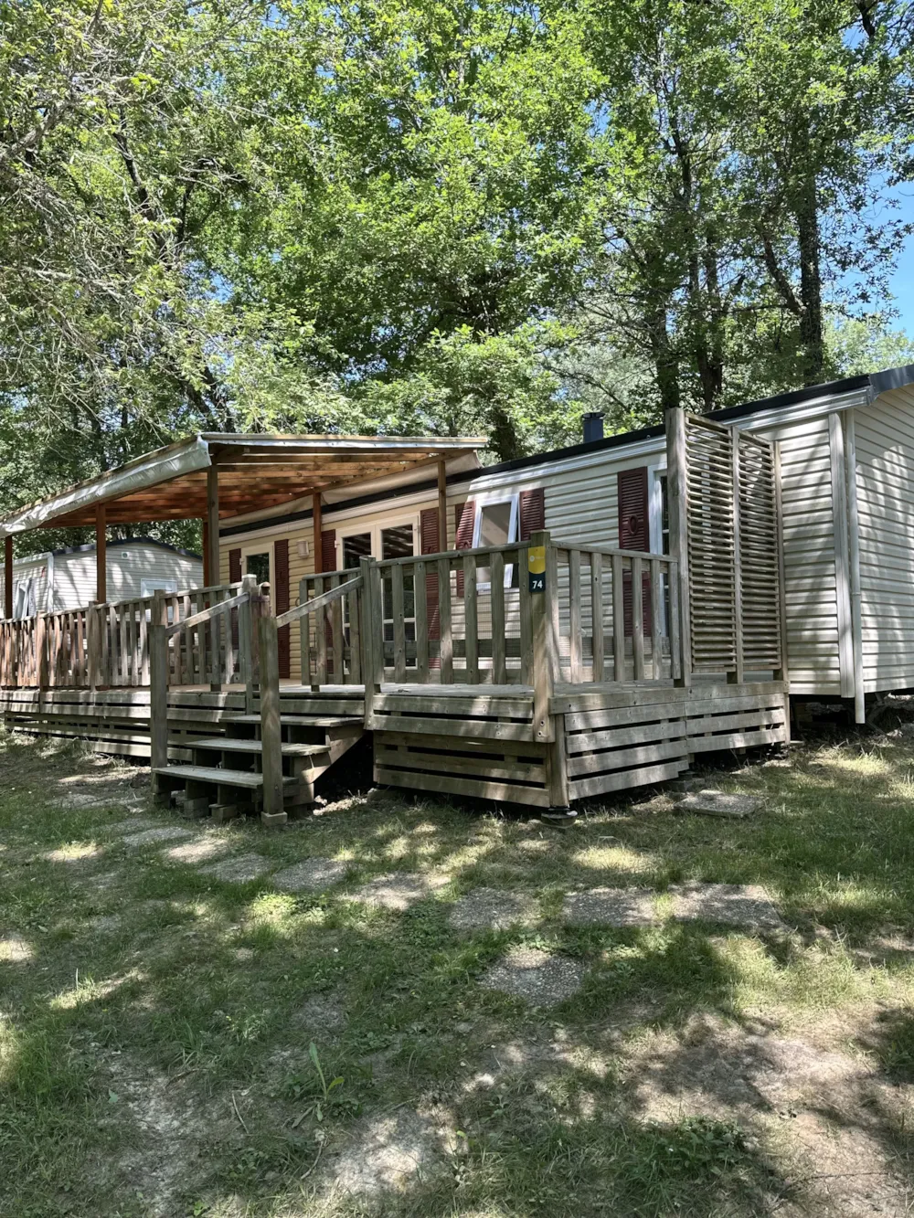 Location - Mobil Home Symphonie 1/4 Pers - Camping les Lacs d'Armagnac