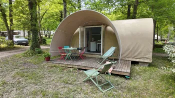Mietunterkunft - Coco Sweet Hébergement Atypique 1/4 Pers - Camping les Lacs d'Armagnac