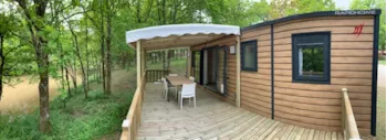 Mietunterkunft - Mobilheim Komfort - Camping les Lacs d'Armagnac