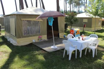 Mietunterkunft - Zeltbungalow - Capfun - Camping Pomme de Pin