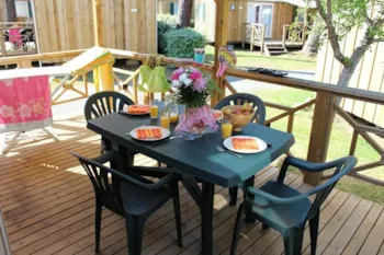 Mietunterkunft - Mobilheim Habana Top Presta - Capfun - Camping Pomme de Pin