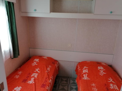 Mobile-home 2 bedrooms Super mercure air-conditioning