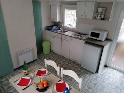 Mobile-home 2 bedrooms Super mercure air-conditioning