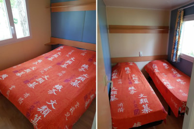 Mobile-home 2 bedrooms Evasion air-conditioning