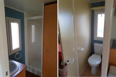 Mobile-home 2 bedrooms Evasion air-conditioning