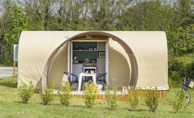 Canvas bungalow "Cocosweet" (without toilet blocks)