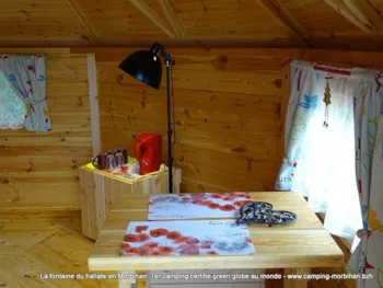 Mietunterkunft - Kota Chalet Nordique - Camping La Fontaine du Hallate en Morbihan