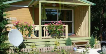 Mietunterkunft - Chalet 2 Zimmer / Halbüberdachte Terrasse - Camping Marvilla Parks - La Clairière
