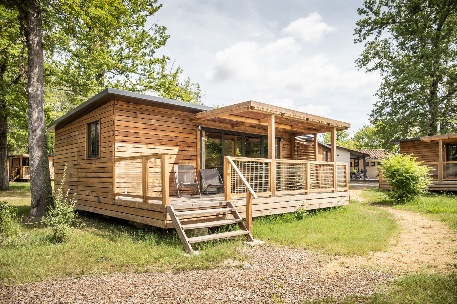 Location - Chalet Portland - Camping Huttopia Lac de l'Uby-Gers